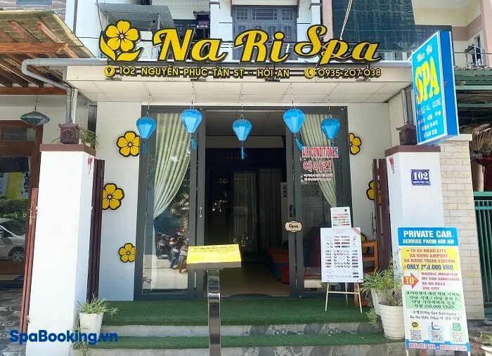 Na Ri Spa, which is the best spa in Hoi An, located in front of the Bell Marina Resort