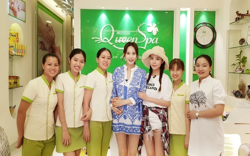 Queen Spa là điểm đến quen thuộc của rất nhiều khách hàng