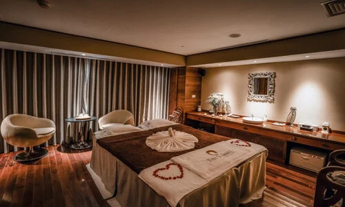 Spa uy tín tại Hà Nội - Tone màu nâu ấm của Spa The Summit